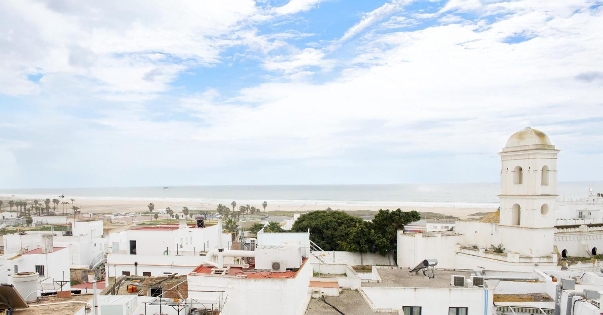 Conil Apartamentos La Dama Y El Vagabundo Conil De La Frontera Extérieur photo